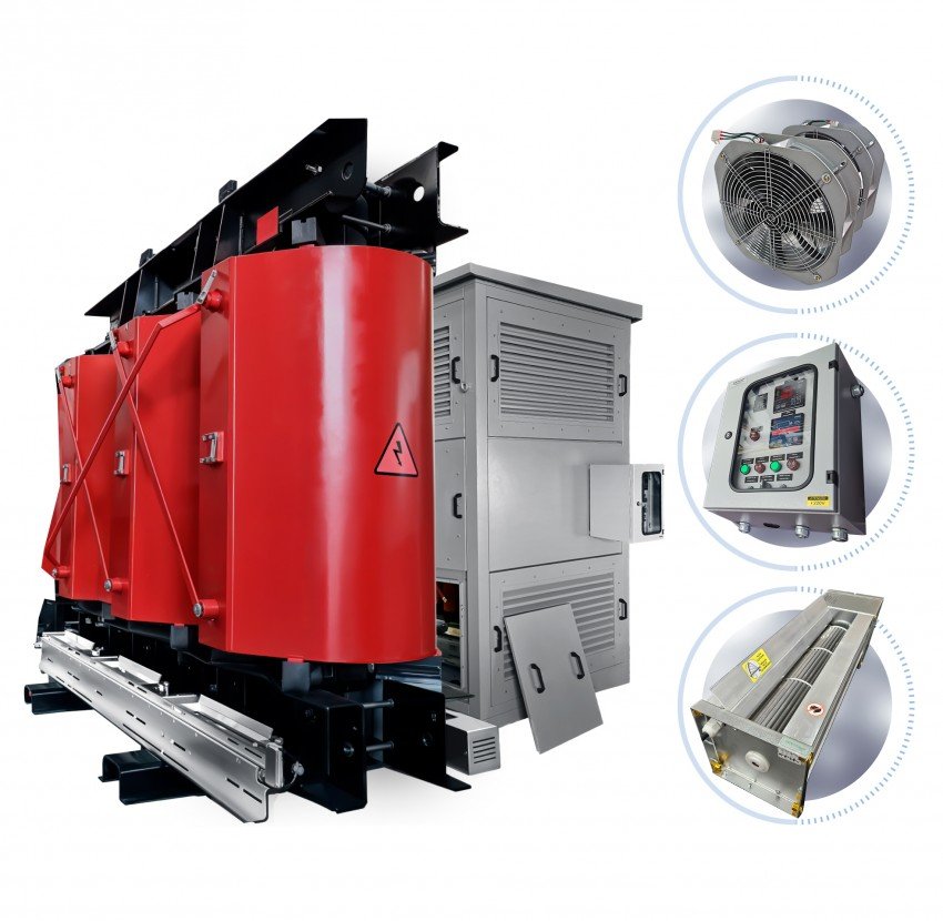 Ventila��o For�ada para Transformador a Seco