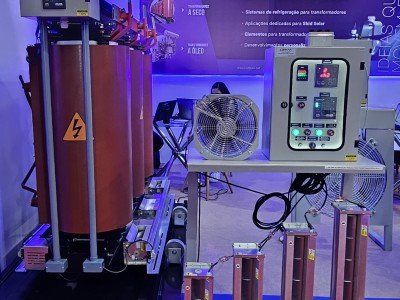 Ventila��o For�ada  para Transformadores a Seco