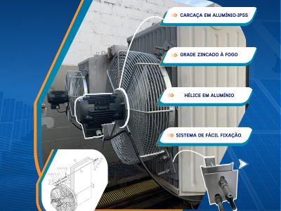 Ventila��o For�ada Transformadores a �leo